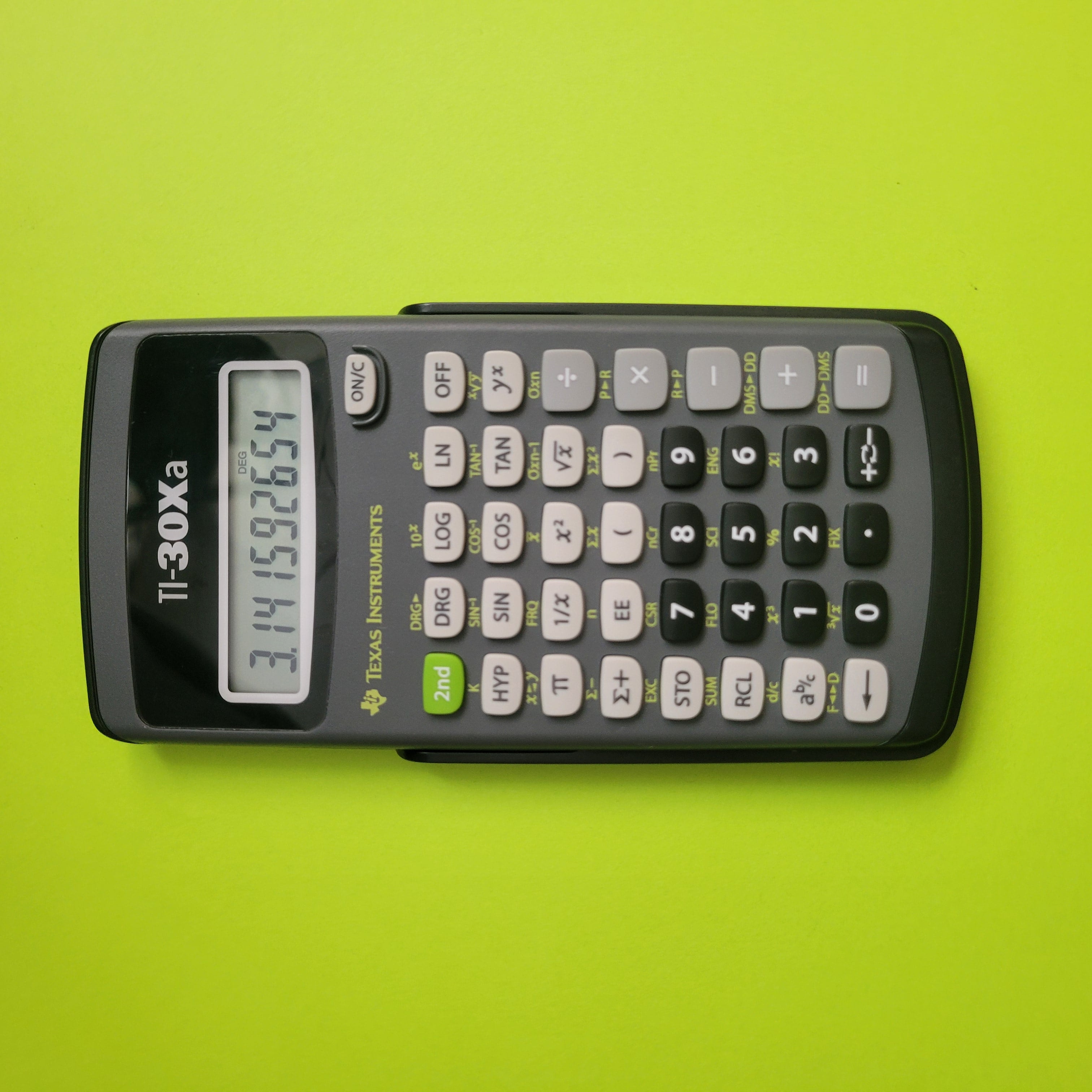 an image of a texas instruments ti-30xa scientific/engineering calculator